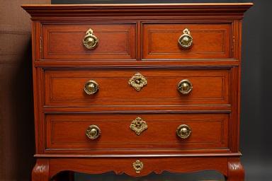 Mueble después de restaurar